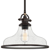 Quoizel GRTS2814 Grant 14"W Pendant / Semi-Flush Ceiling Fixture - Palladian
