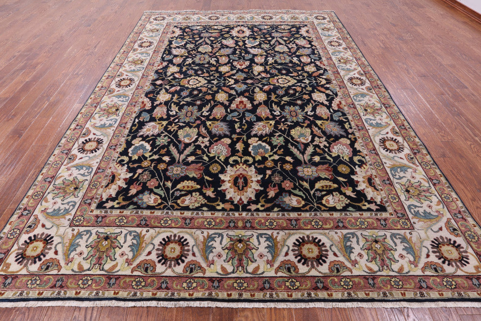 Persian Fine Serapi Hand-Knotted Wool Rug 8' 11" X 12' 1" - Q16030