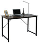 Simple Style Computer Writing Desk for Home Office, 47 Inches , Brown