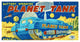 "Planet Tank" Digital Paper Print by Retrotrans, 42"x22"
