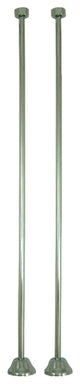 Kingston Brass Straight Bath Supply, Polished Chrome