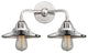 Innovations 288-2W-PC-M7-PC-LED 2-Light Bath Vanity Light, Polished Chrome