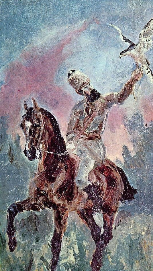 Henri De Toulouse-Lautrec The Falconer Wall Decal