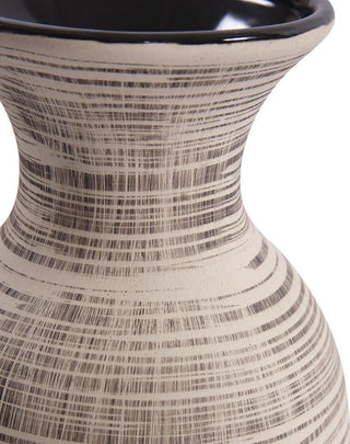 Exquisite Natural Striped Ceramic Vase
