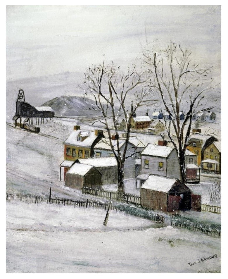 "Coal Town" Digital Paper Print by Thomas J. Armour, 20"x24"