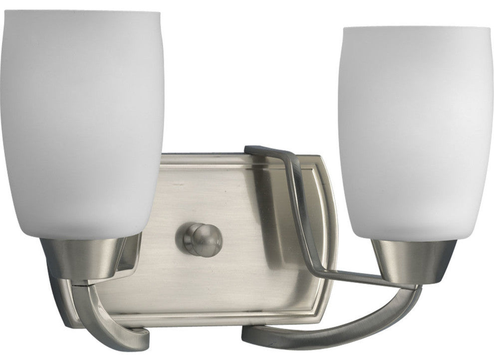 Progress Lighting Wisten 2-Light Bath and Vanity Fixture