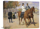 "The Morning Ride" Artwork, 22" x 17"