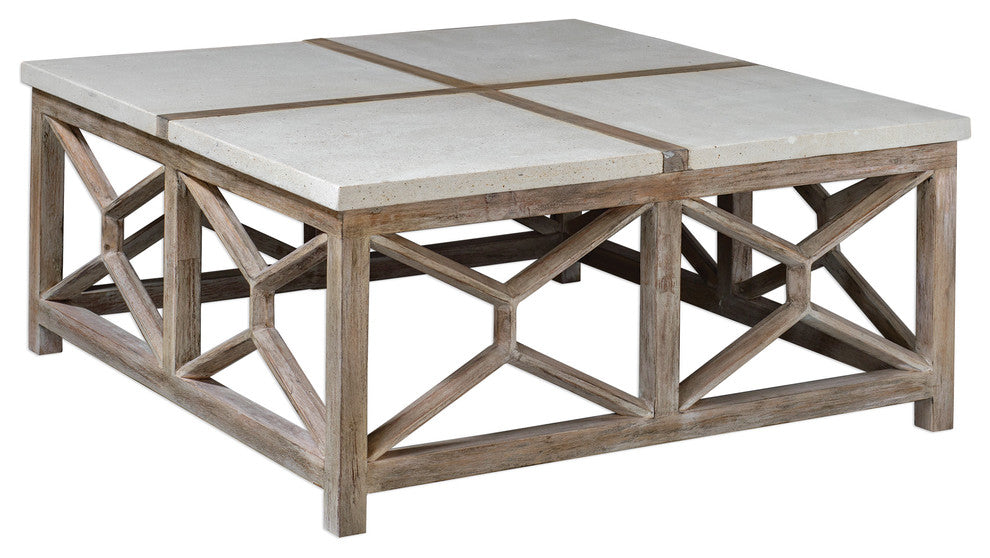 Uttermost Catali Stone Coffee Table