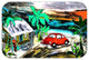 Funky Beach Bug Plush Bath Mat, 30"x20"