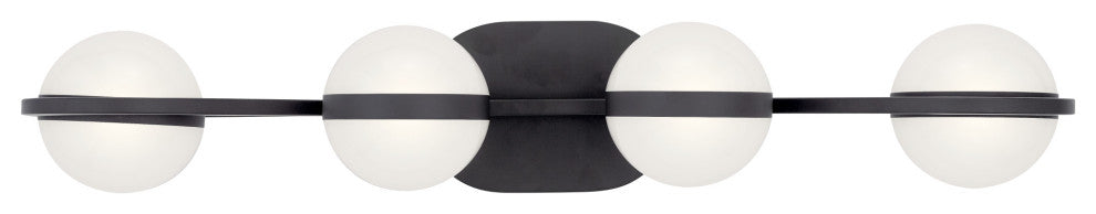Kichler 85093 Brettin 4 Light 30"W LED Bathroom Vanity Light - Matte Black