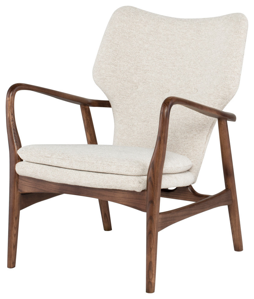 Patrik Shell Fabric Occasional Chair