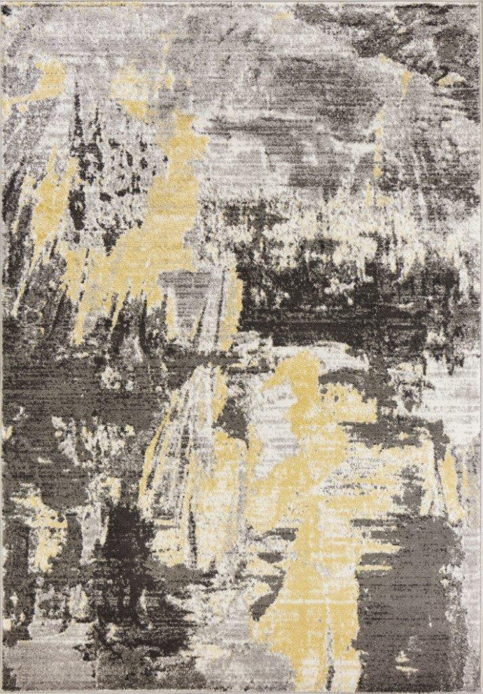 Skyline Grey Watercolors 7'10"X 10'10" Rug