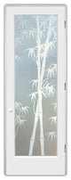 Interior Prehung Door or Interior Slab Door - Bamboo Shoots - Primed - 30" x...
