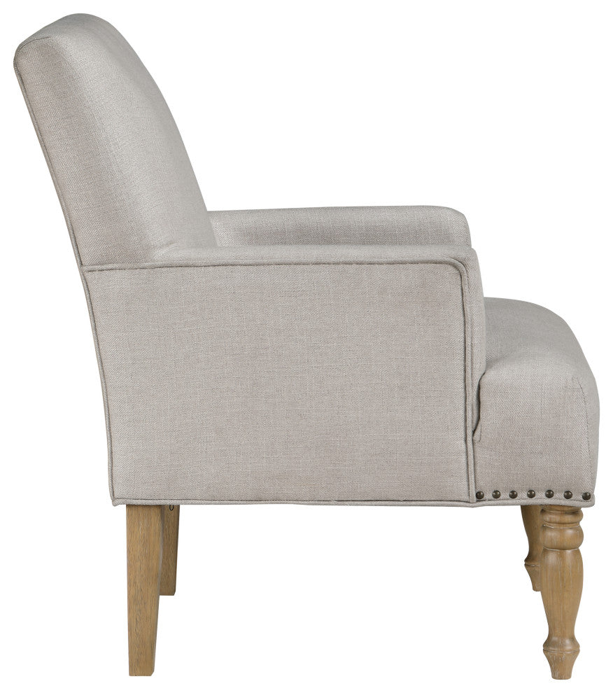 Anna Beige Arm Chair
