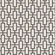 Modern Geometric Wallpaper, Black and Beige, Set of 5 Bolts