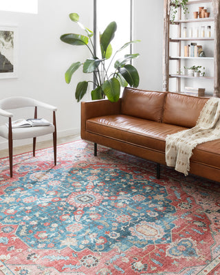 Loloi II Skye SKY-05 Brick / Ocean Area Rug
