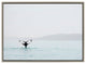 Sylvie Whale Tail In The Mist Framed Canvas By Amy Peterson, Gray 23x33