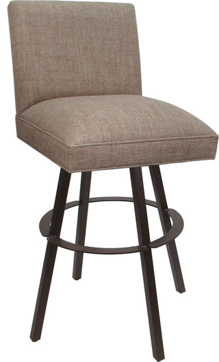 Swivel Sommerville Stool on Warren Base, Basin Beige - Brown, 30"