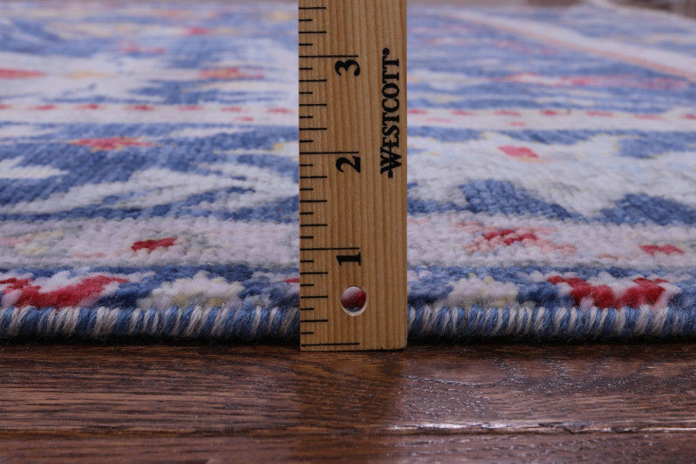 8' 10" X 11' 11" Handmade Turkish Oushak Wool Rug - Q13373