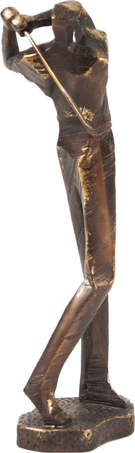 Howard Elliott Bronze Swinging Golf Player
