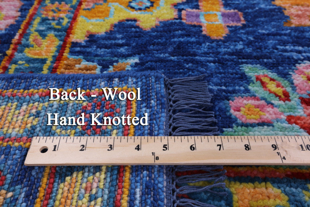 Turkish Oushak Handmade Rug 8' 0" X 9' 11" - Q14832