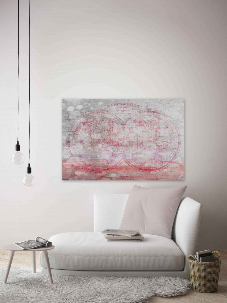 "Flash of Pink" Fine Art Canvas Print, 36"x24"