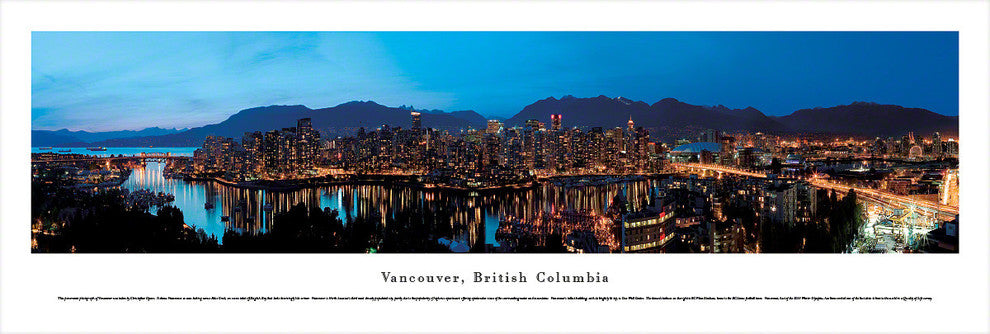 Vancouver, British Columbia, Unframed