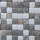 East at Main Tumbled Medley Coconut Shell Wall Tile