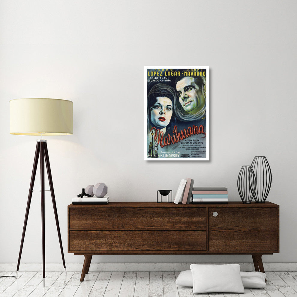 "Vintage Vices: Marihuana" Digital Paper Print by Vintage Vices, 26"x38"