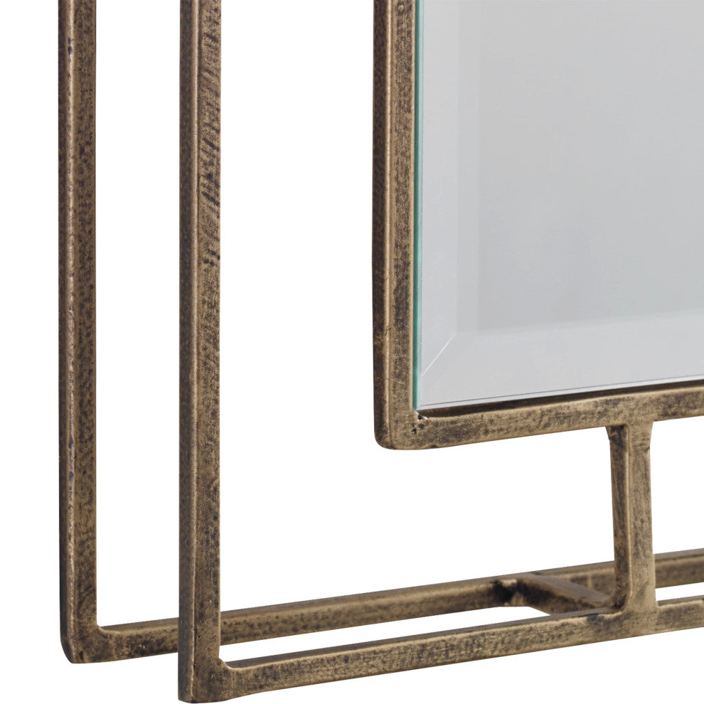 Uttermost Rutledge Gold Mirrors, Set of 2
