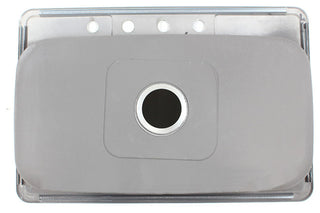 33" Topmount Drop-In Stainless Steel Kitchen Sink With Silicone Colander