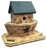 Burnt Pine Noahs Ark Bird House