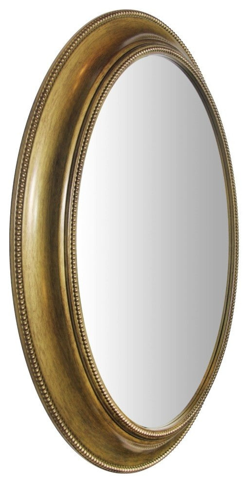 30" Gold Sonore Antique Wall Mirror