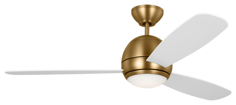 Generation Lighting Orbis 52" Ceiling Fan Satin Brass