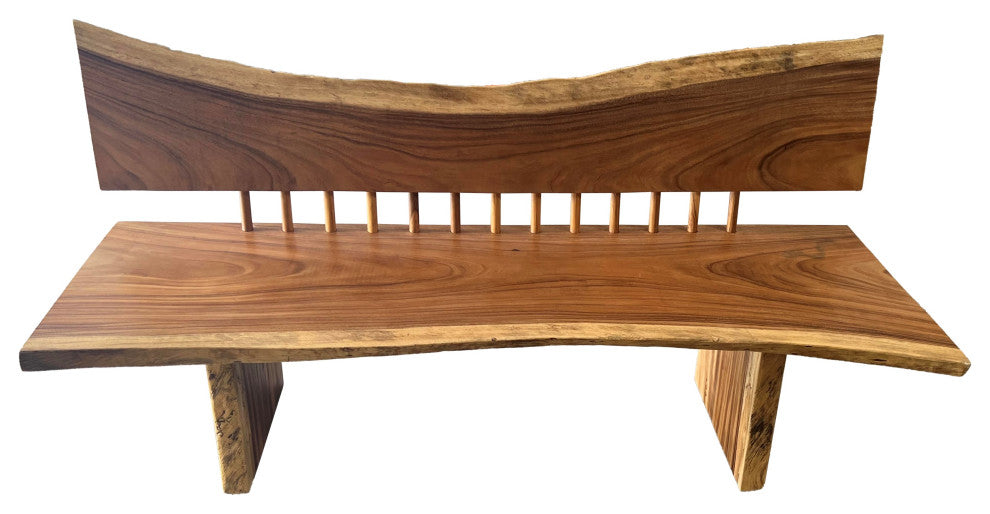 Live Edge Bench, 72"