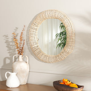 Safavieh Alia 24" Mirror, Natural