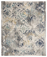 Safavieh Madison 9' x 12' Rug in Ivory and Blue