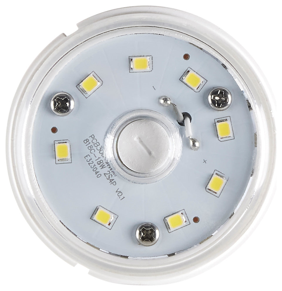 18W LED HID Replacement, 80 CRI, 2700K, Type B, Ballast Bypass, Medium Base