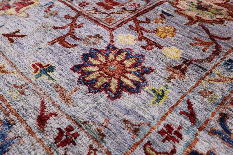 Persian Tabriz Hand Knotted Wool Rug 8' 0" X 9' 10" Q7535