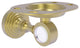 Pacific Grove Tumbler and Toothbrush Holder, Satin Brass