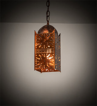 5 Square Moroccan Mini Pendant