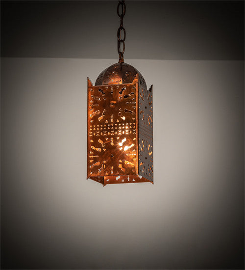 5 Square Moroccan Mini Pendant