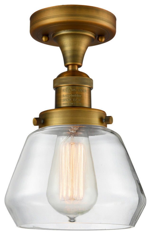 Innovations Lighting 517-1Ch-Bb-G172 1 Light Semi-Flush Mount