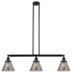 Innovations Lighting 213-Bk-G43-Led 3 Light Dimmable Led Island Light