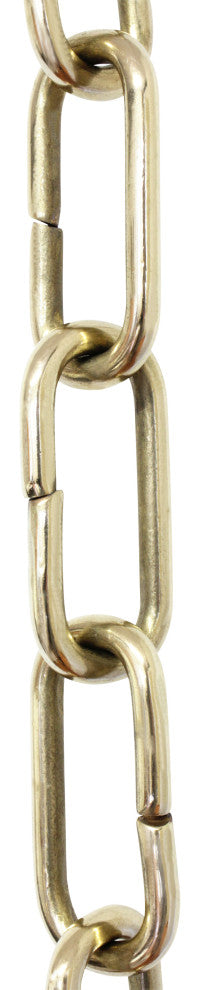 RCH Hardware Brass Standard Link Chandelier Chain, Various Finishes, Polished Br