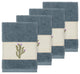 Mila 4 Piece Embellished Washcloth Set