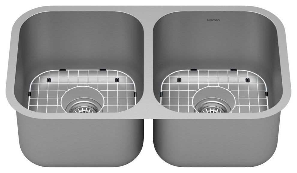 Karran USA GR-3008 11-3/4" L x 13-3/4" W Stainless Steel Basin - Stainless