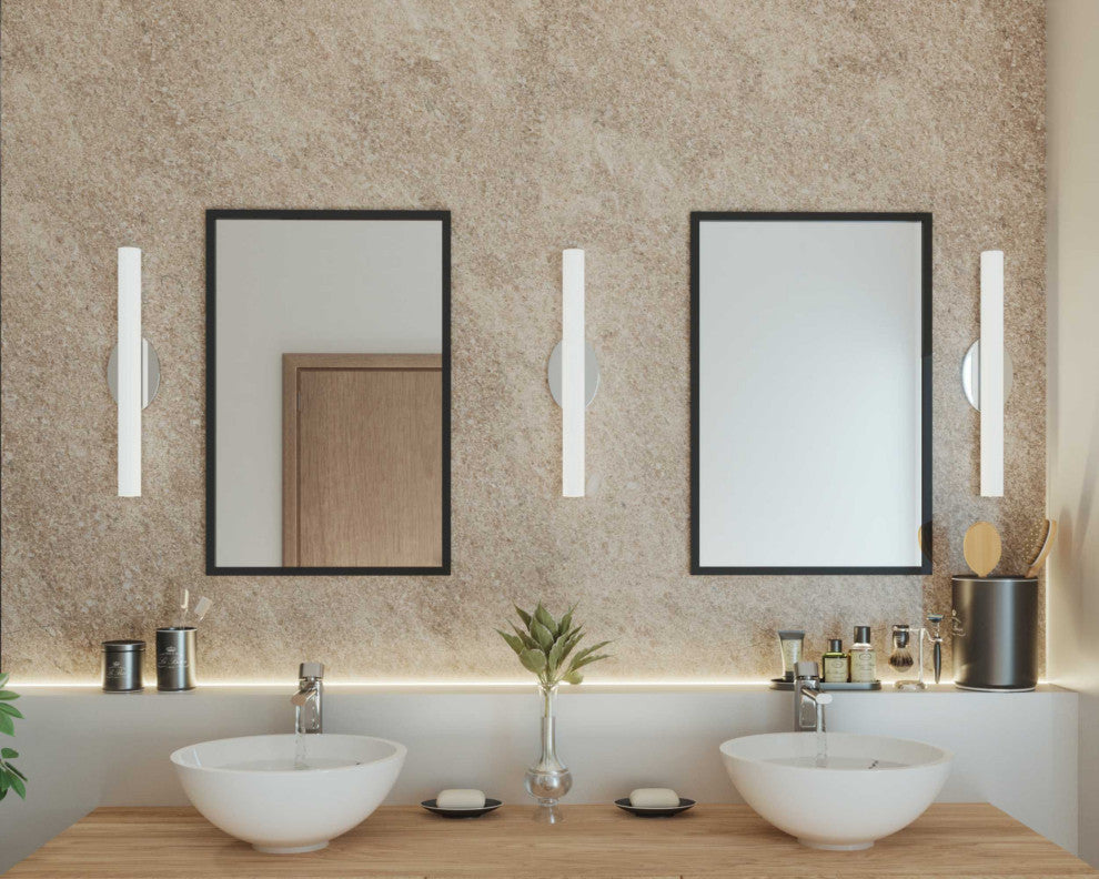 Parallel LED 22" Linear Bath/Vanity Light, Brushed Nickel
