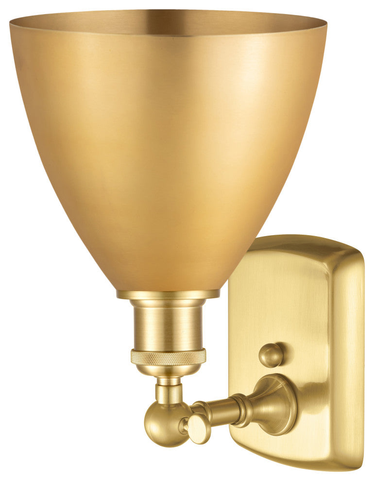 Ballston Dome Sconce, Satin Gold, LED