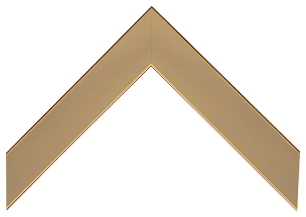 Ellis Framed Wall Mirror, Champagne Gold, 28"x24"